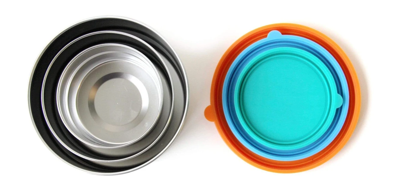 Ecolunchbox Food Storage Containers- Seal Cup Trio