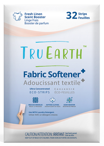 Tru Earth Eco-Strips Fabric Softener (Fresh Linen) - 32 Strips