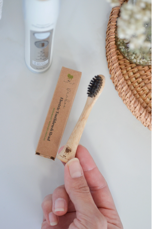 4-Pack Bamboo Electric Toothbrush Heads- Phillips Sonicare Compatible