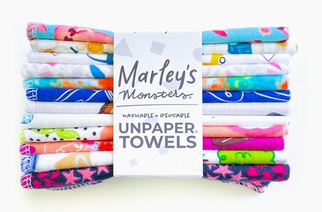 Marley's Monsters - UNPAPER® TOWELS - wash cloths