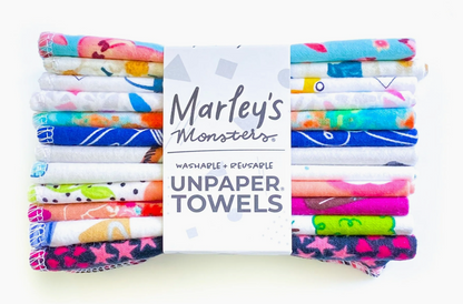 Marley's Monsters - UNPAPER® TOWELS - wash cloths