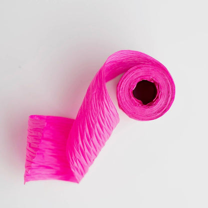 Crepe Paper Eco Ribbon: Red
