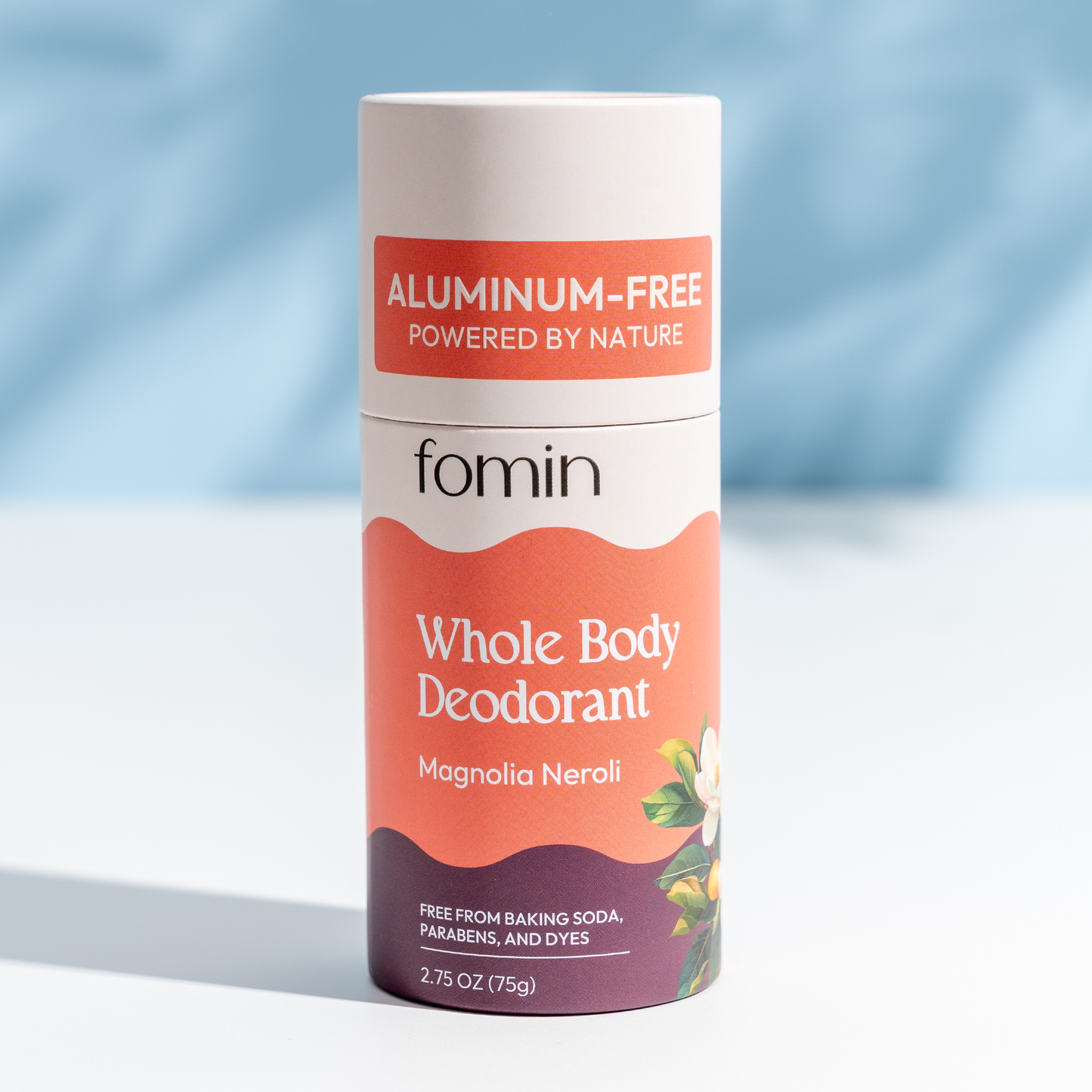 Deodorant Stick in Compostable Packaging