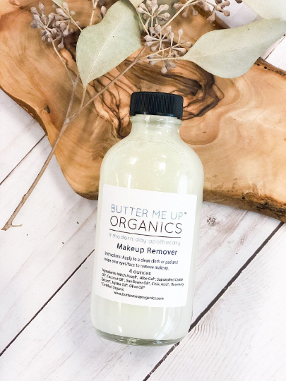 Organic Makeup Remover / Toxin Free / Gentle Sensitive Skin