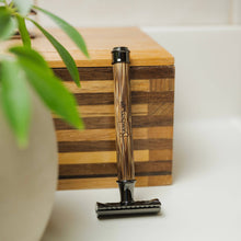 Razor- Bamboo & Stainless Steel Safety