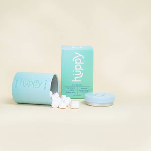 Sustainable Huppy Peppermint Toothpaste Tablets