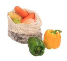 Organic Cotton Bag, Reusable Bag, Reusable Produce Bag, Eco-Friendly, Planet Renu