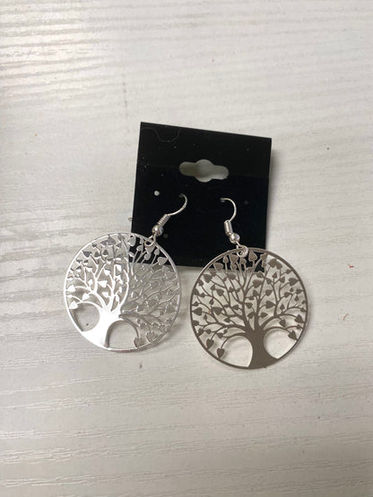 Silver Tree of Life Earrings