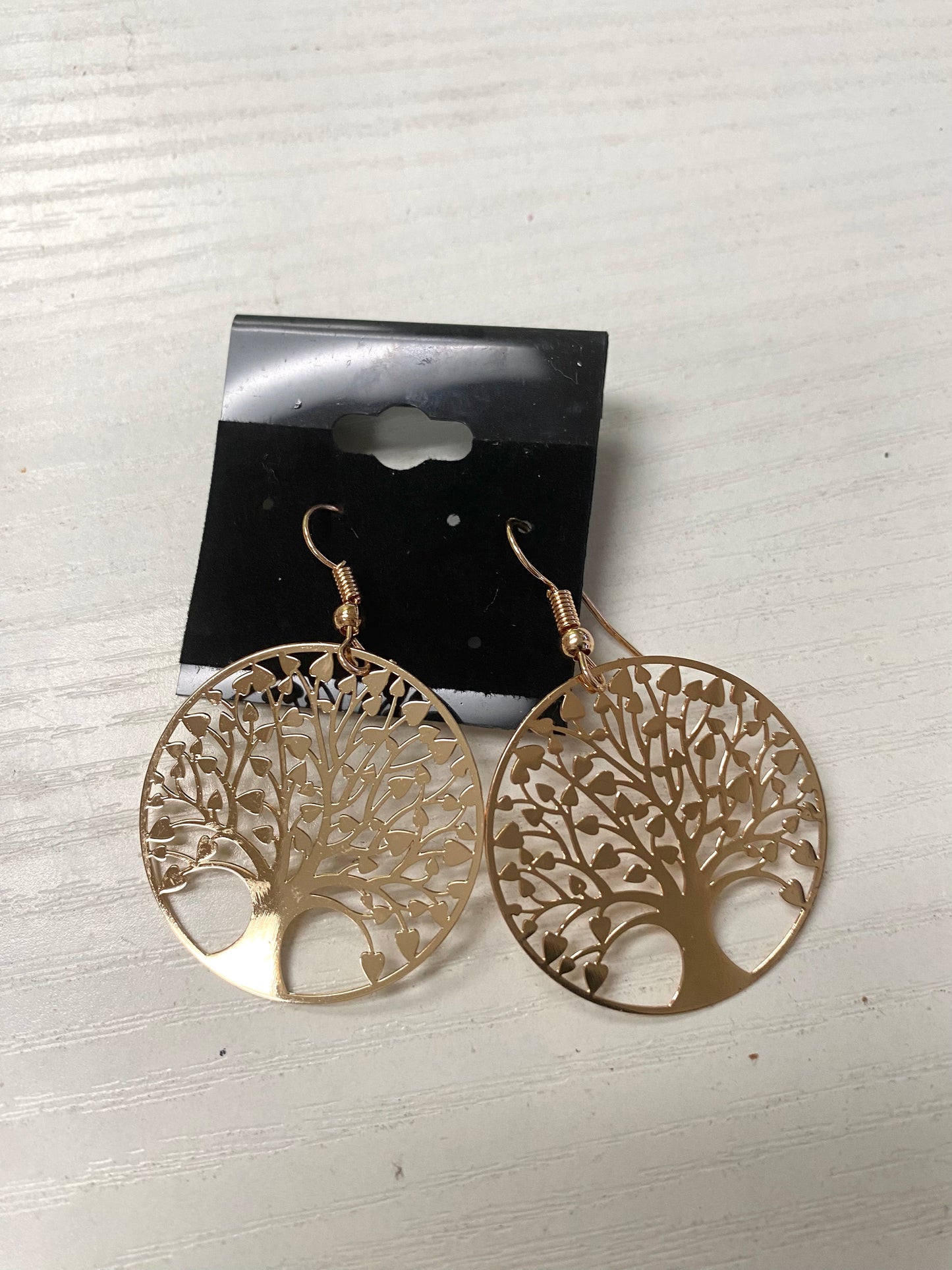 Gold Tree of Life Earrings
