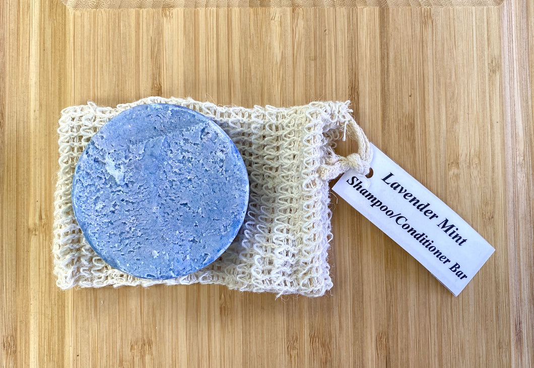 Lavender Mint Shampoo Conditioner Bar
