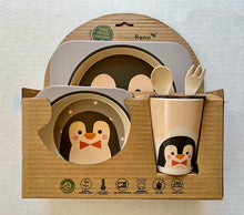 Animal Bamboo Dinnerware Sets for Kids