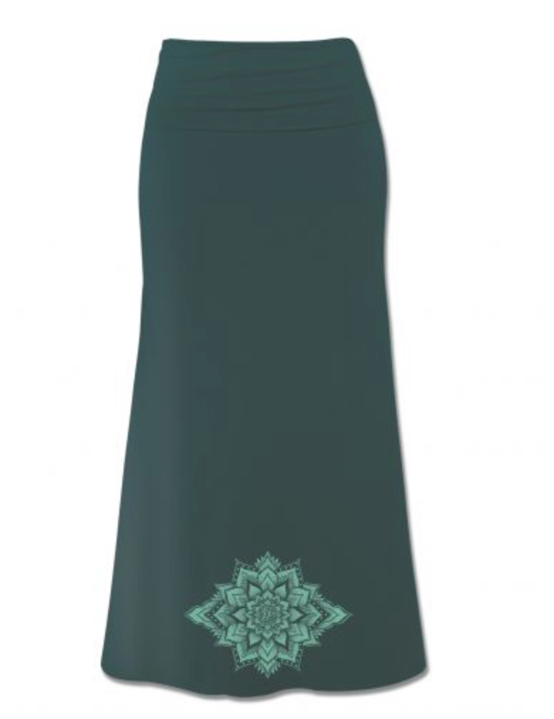 Lotus Burst Organic Maxi Skirt