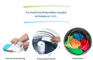 Tru Earth Eco-strips Laundry Detergent