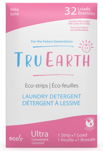 Tru Earth Eco-strips Laundry Detergent Baby Wash