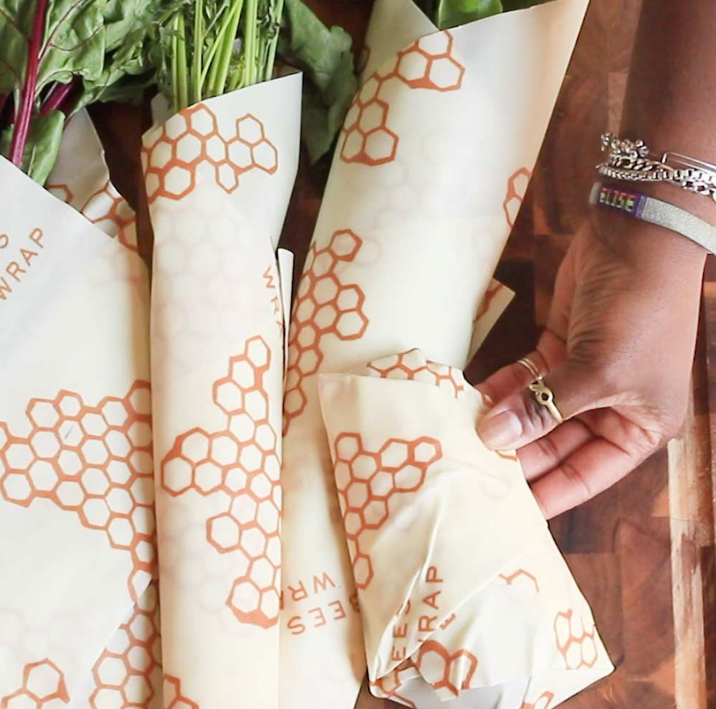 Bee's Wraps, Plastic Alternative, Planet Renu, Bee's Wrap, Saran Wrap Replacement, Plastic Bag Replacement, Zero Waste Lunch, Reusable Food Cover