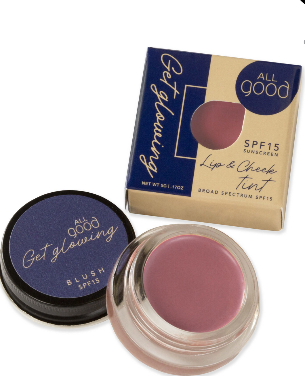 All Good Lip & Cheek Tint with SPF 15