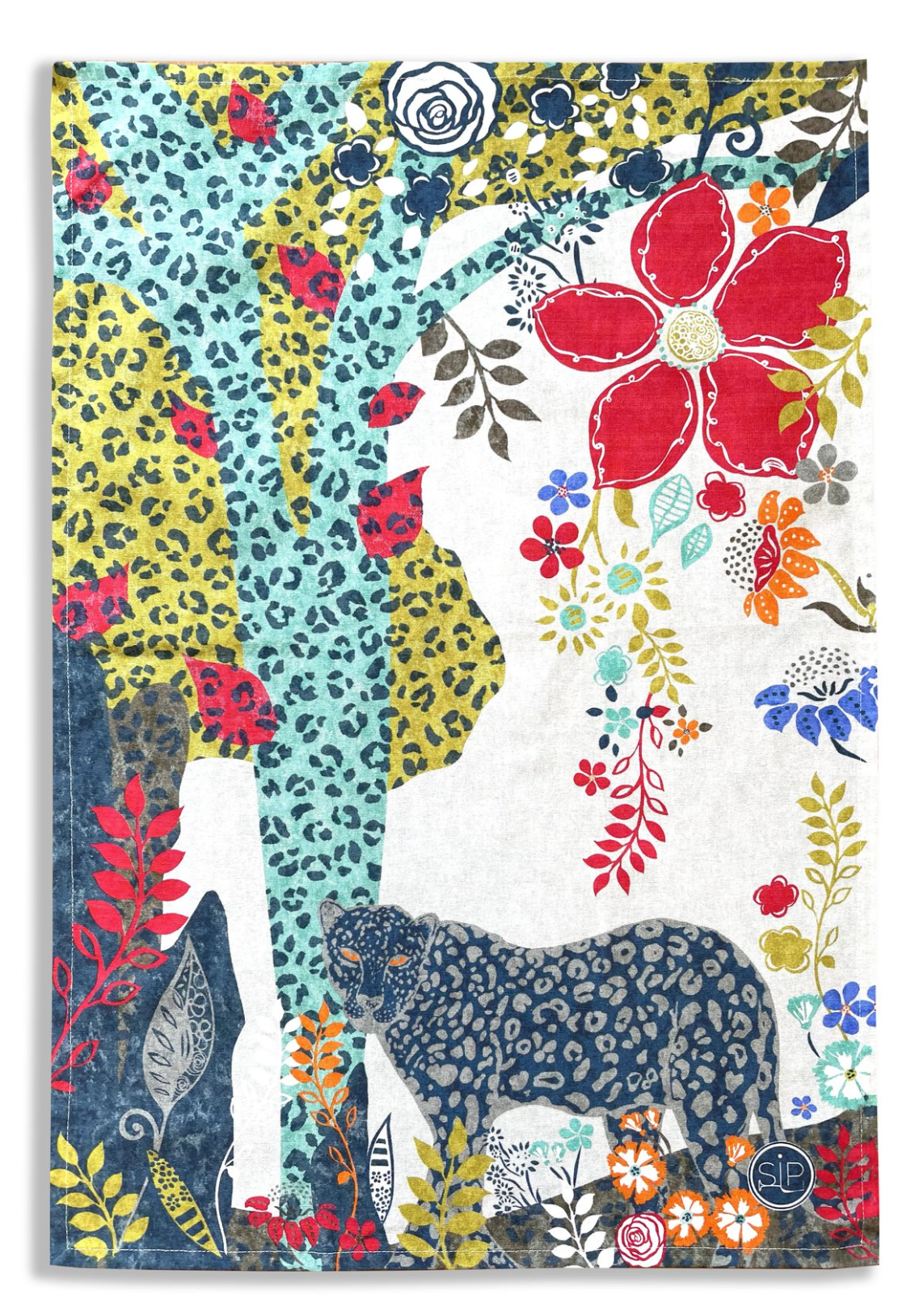 Organic Cotton Artsy Kitchen Tee Towels by SIP