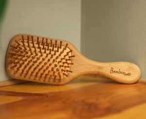 Bamboo Paddle Hairbrush - Kids
