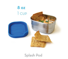 Ecolunchbox Food Storage Containers- Splash Box & Splash Pod, Seal Cup Trio