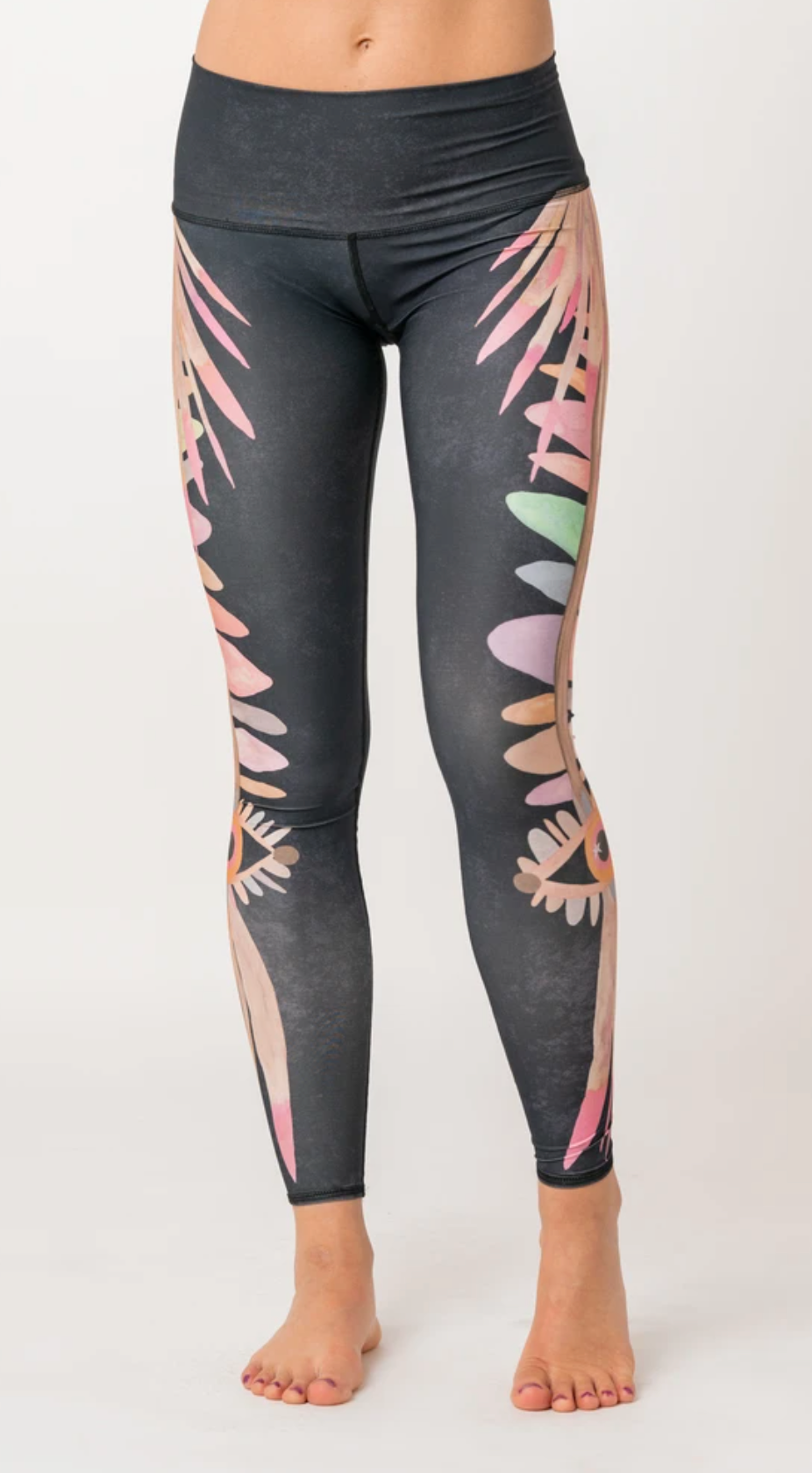 Jungle Eyes Hot Pant Legging Made from Recycled Water Bottles