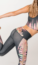 Jungle Eyes Hot Pant Legging- Made from Recycled Water Bottles