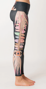 Jungle Eyes Hot Pant Legging- Made from Recycled Water Bottles