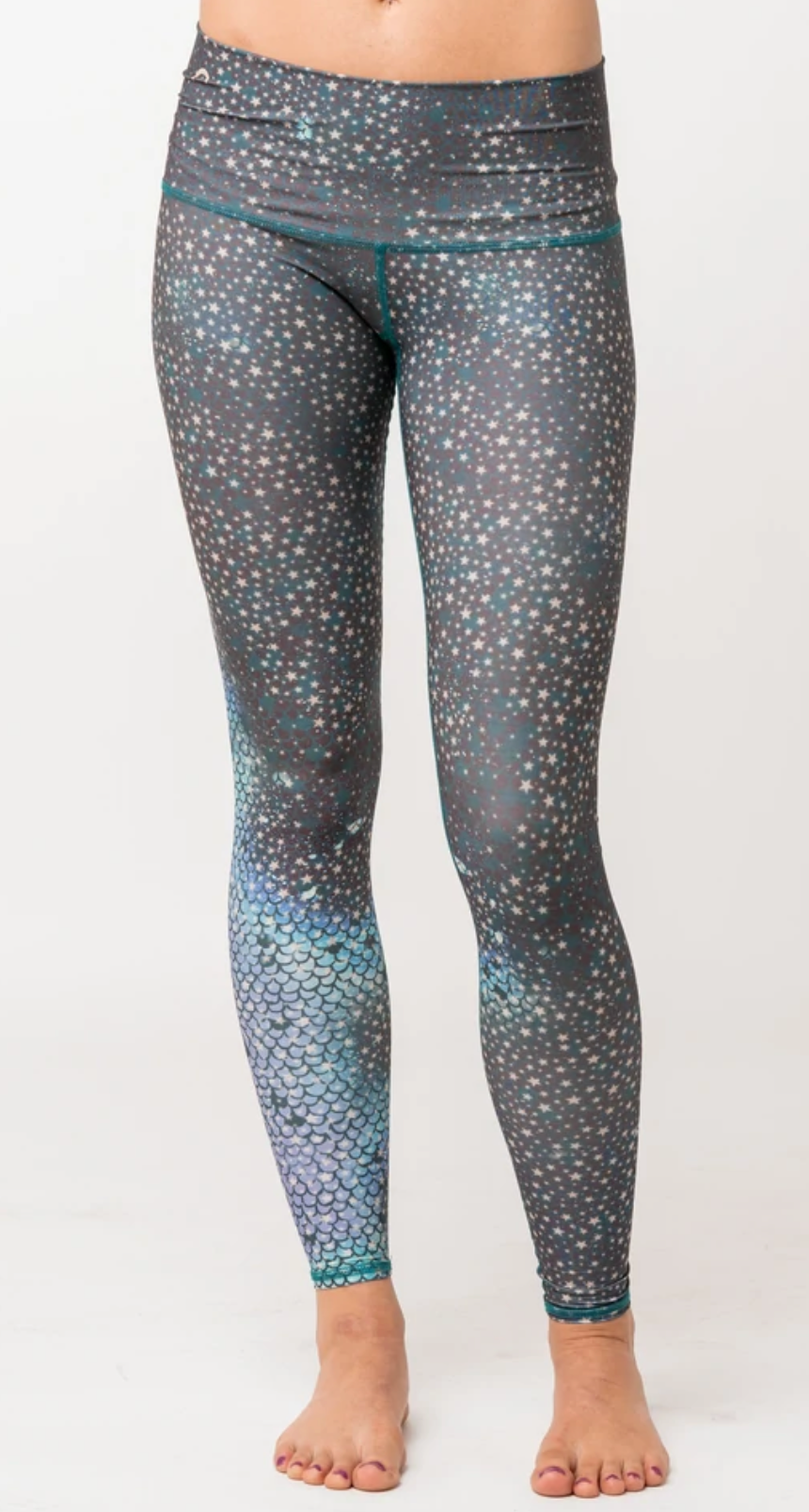 Mermaid Fairy Queen Legging Made from Recycled Water Bottles
