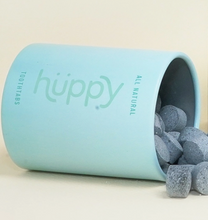 Sustainable Huppy Charcoal Peppermint Toothpaste Tablets