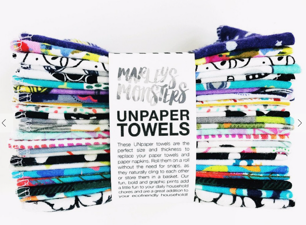 Unpaper towels, Unpaper towel roll, Reusable paper towel, Fabric