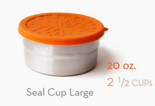 Ecolunchbox Blue Water Seal Cup Large 20 oz
