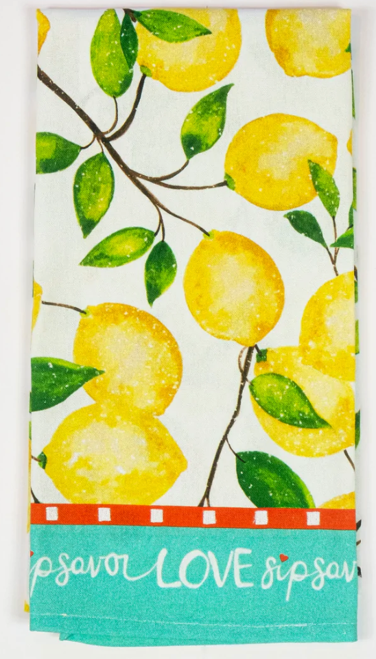 Organic Cotton Artsy Kitchen Tee Towels by SIP