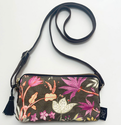 SIP Handpainted Artsy Crossbody Bag