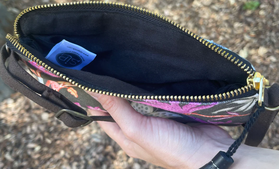 SIP Handpainted Artsy Crossbody Bag