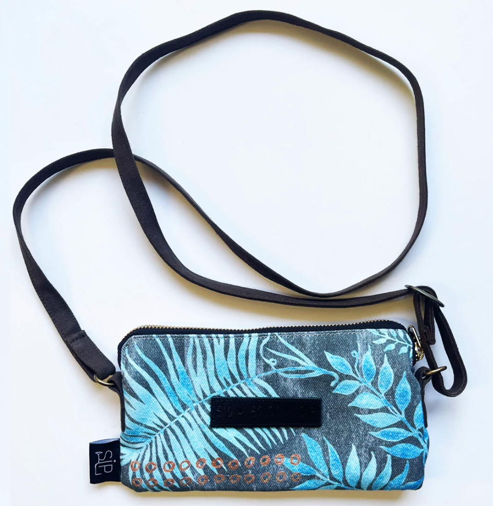 SIP Handpainted Artsy Crossbody Bag