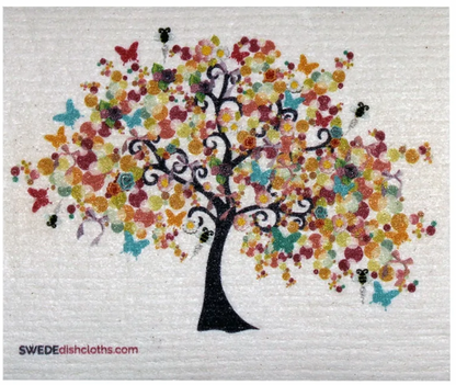 Tree Swede Dish Cloth Reusable Swedish dish cloths