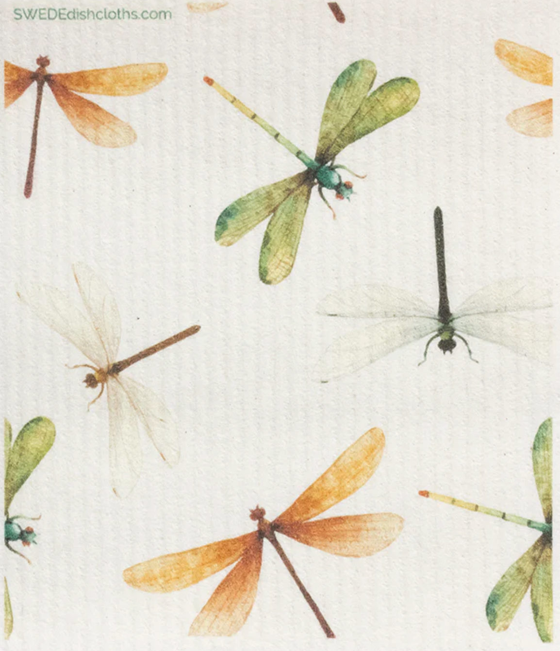 Dragonfly Swede Dish Cloth Reusable Swedish dish cloths