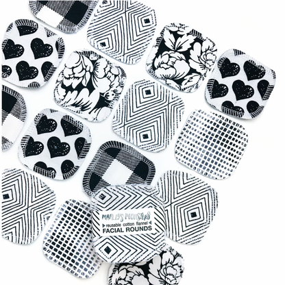 Marleys Monsters reusable cotton facial rounds zero waste from Planet Renu
