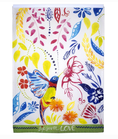 Organic Cotton Artsy Kitchen Tee Towels by SIP