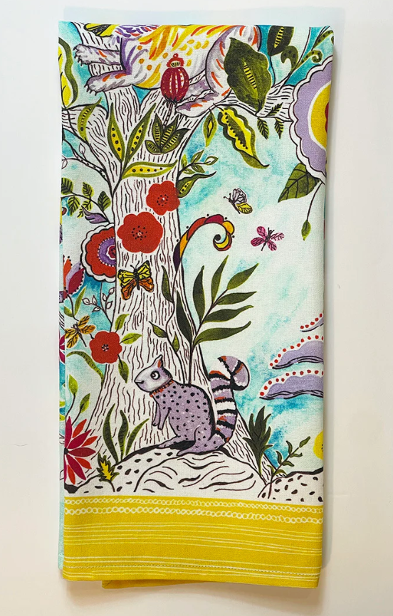 Organic Cotton Artsy Kitchen Tee Towels by SIP