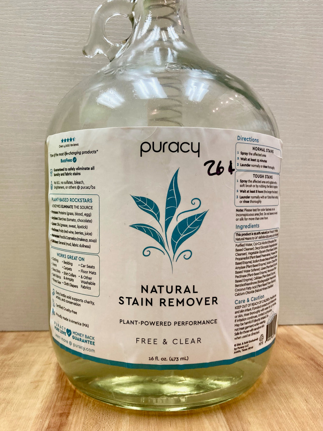 Refill NATURAL STAIN REMOVER