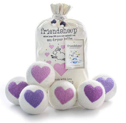 Wool Dryer Balls, Natural Fabric Softener, Reusable, Planet Renu