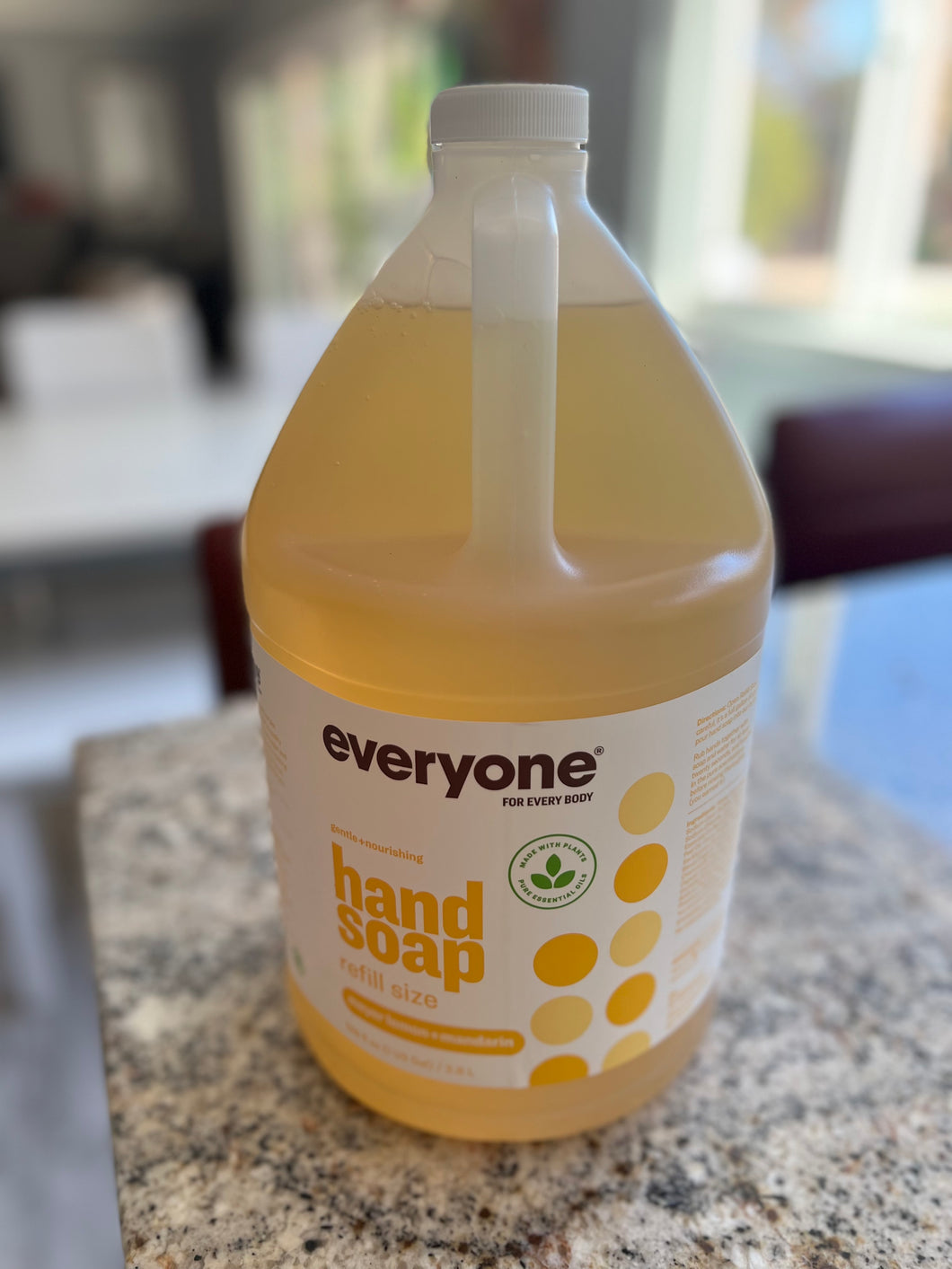 Lemon mandarin hand soap- refillable