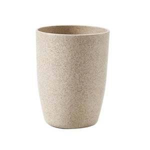 Wheat straw cup - looks/feels like plastic- but compostable